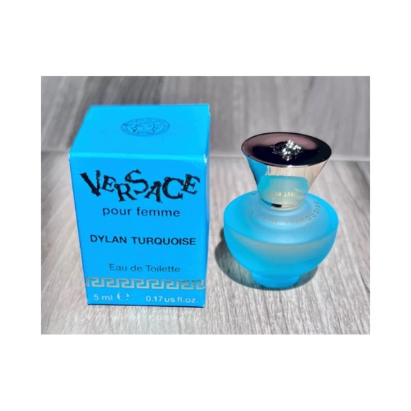 VERSACE Dylan Turquoise Eau de Toilette - .17 fl oz NIB - Picture 2 of 9